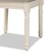 Baxton Studio Louane French Inspired Grey Fabric Upholstered and White Finished Wood Dining Chair, PK2 201-2PC-12332 - alternate 8